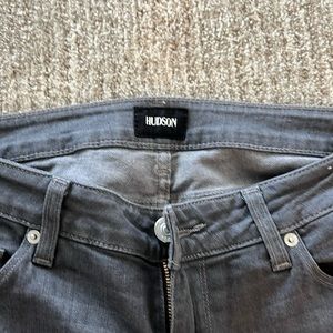 Hudson Krista Super Skinny Jeans Gray …only worn a few times!